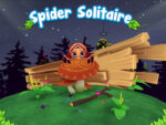 Spider Solitaire trijų D